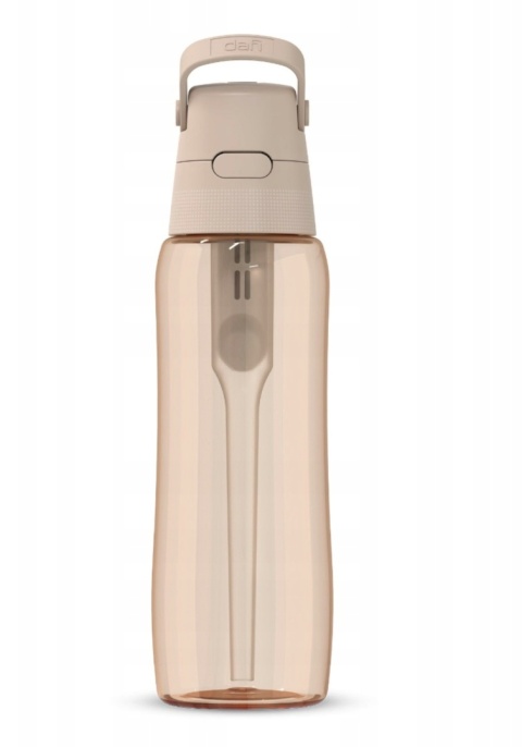 Butelka filtrująca Dafi SOLID 0,7l Cappuccino Barwiona + filtr + SZCZOTKA