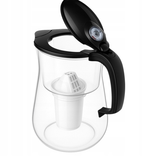 Dzbanek filtrujący z Tritanu Aquaphor PROVENCE 4,2 L + 3 wkłady CZARNY