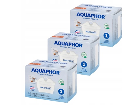 Filtr Wkład filtrujący Aquaphor Maxfor+ BRITA, DAFI - 3 sztuki