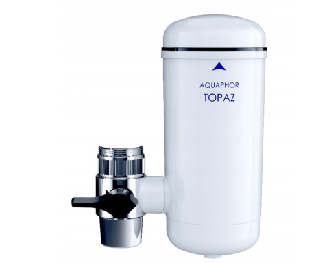 Filtr kuchenny do wody na kran AQUAPHOR TOPAZ + 2 wkłady TOPAZ