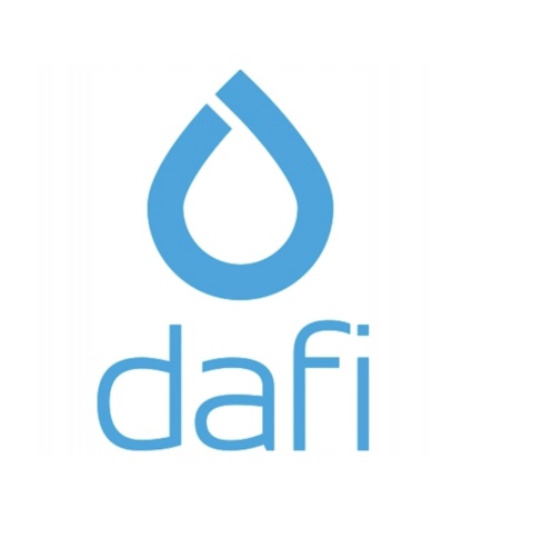 Szklany Dzbanek Dafi CRYSTAL Czarny Classic + Beżowa Butelka Solid 0,5