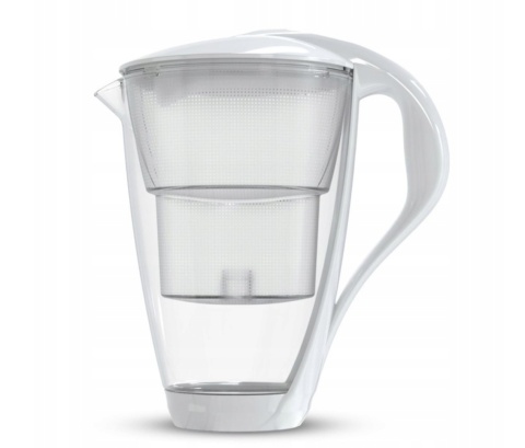 Szklany dzbanek Dafi CRYSTAL LED 2L BIAŁY + 6 wkładów Unimax