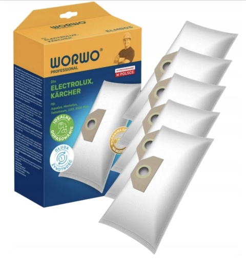 WORKI DO ODKURZACZA ELECTROLUX KARCHER PROFESSIONAL ELMB03 5 SZT.