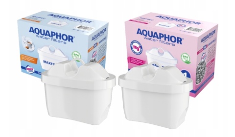 ZESTAW Filtry Wkłady Aquaphor MAXFOR+ i MAXFOR+ MG B25 DAFI BRITA - 2 szt.