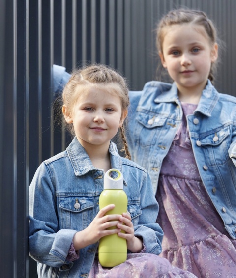 Butelka Termiczna Dafi 480 ml SHAPE Termos 480 ml Limonkowa