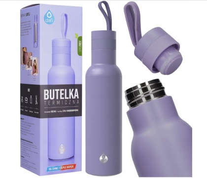 Butelka Termiczna termos Dafi EASY Stal Nierdzewna 0,49l Wrzosowa