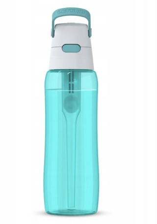 Butelka filtrująca z Tritanu Dafi SOLID 0,7l turkusowa + filtr + SZCZOTKA