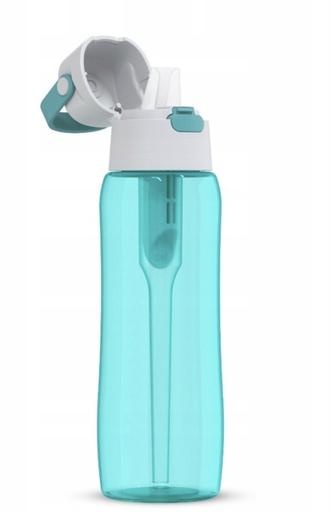 Butelka filtrująca z Tritanu Dafi SOLID 0,7l turkusowa + filtr + SZCZOTKA