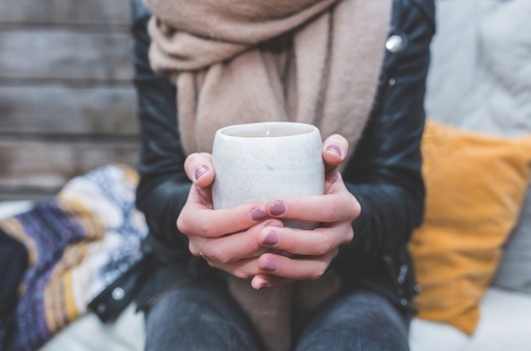 Butelka termiczna Dafi SHAPE PLUS szara termos 480 ml + SZCZOTKA