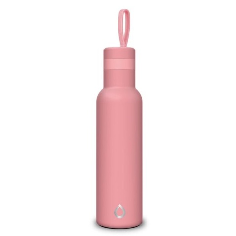 Butelka termiczna Dafi EASY stal nierdzewna 490 ml różana + SZCZOTKA