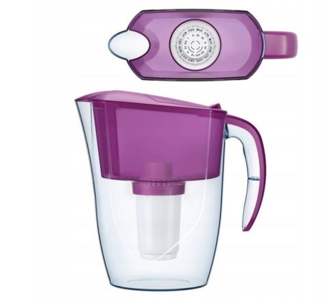 Dzbanek filtrujący Aquaphor DALIA 2,9L FUKSJOWY + 1 wkład + SZCZOTKA