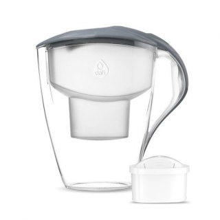 Dzbanek Dafi ASTRA stalowy 3 l + wkład Unimax + wskaźnik LED + SZCZOTKA