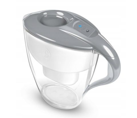 Dzbanek Dafi ASTRA stalowy 3 l + wkład Unimax + wskaźnik LED + SZCZOTKA