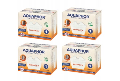 Filtr Wkład filtrujący do dzbanka Aquaphor Maxfor+ H - 4 szt.