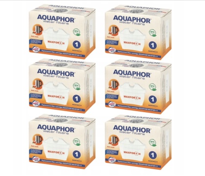 Filtr Wkład filtrujący do dzbanka Aquaphor Maxfor+ H - 6 szt.