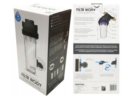 Obudowa filtra EKO DAFI z wkładem polipropylenowym 25 mikronów