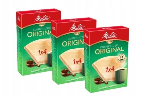 Papierowe filtry do kawy Melitta ORIGINAL CLASSIC 1x4 240 szt. - 3 op.