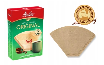 Papierowe filtry do kawy Melitta ORIGINAL CLASSIC 1x4 80 szt.