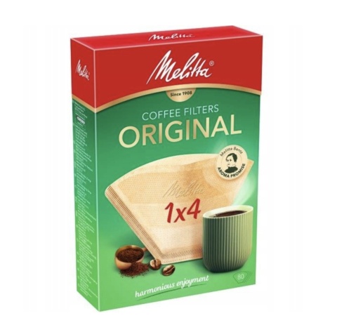 Papierowe filtry do kawy Melitta ORIGINAL CLASSIC 1x4 80 szt.