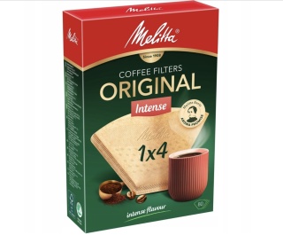Papierowe filtry do kawy Melitta ORIGINAL INTENSE Premium GOURMET 1x4 80 szt.