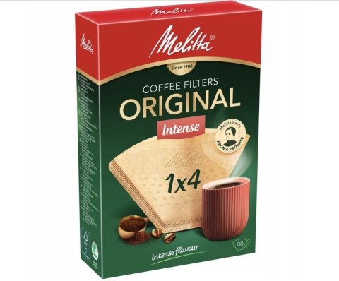 Papierowe filtry do kawy Melitta ORIGINAL INTENSE Premium GOURMET 1x4 80 szt.