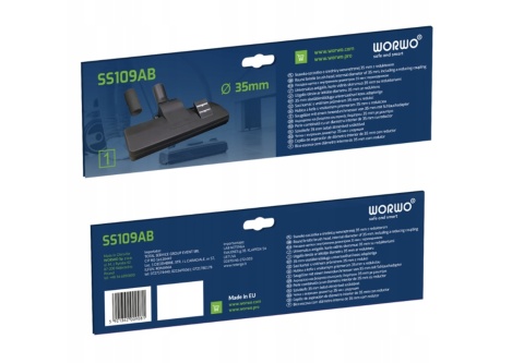 Ssawka do parkietu do Zelmer Electrolux Karcher Bosch Uniwersalna 32mm 35mm