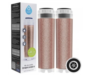 Wkład Filtr ŻYWICZNY DAFI z żywica jonowymienną zmiękczający - 2 szt.