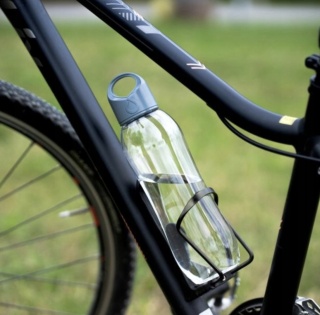 Bidon butelka na Wodę Dafi SHAPE T 0,7 l Stalowy/Szary