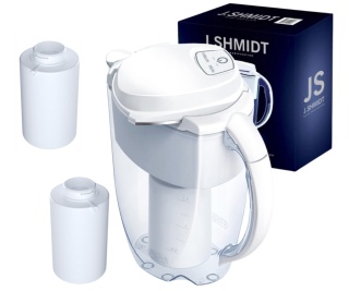 Dzbanek filtrujący AQUAPHOR J .SHMIDT 500 2,8L + 2 WKŁADY