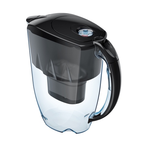 Dzbanek filtrujący AQUAPHOR JASPER 2,8 l + wkład Maxfor, CZARNY