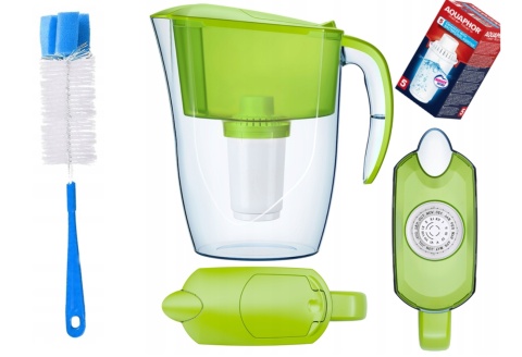 Dzbanek filtrujący Aquaphor DALIA 2,9 l LIMONKOWY + 1 wkład + SZCZOTKA