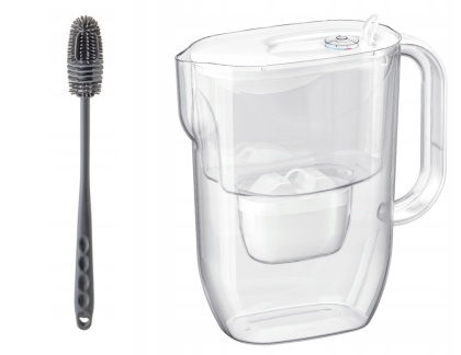 Dzbanek filtrujący Aquaphor Fresh 3,2 l + wkład Maxfor+, BIAŁY + SZCZOTKA