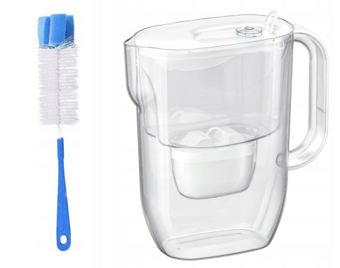 Dzbanek filtrujący Aquaphor Fresh 3,2 l + wkład Maxfor+, BIAŁY + SZCZOTKA