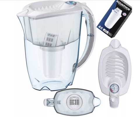 Dzbanek filtrujący Aquaphor PRESTIGE A5 BIAŁY 2,8 L