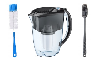 Dzbanek filtrujący Aquaphor PRESTIGE A5 CZARNY 2,8 L + 2 SZCZOTKI