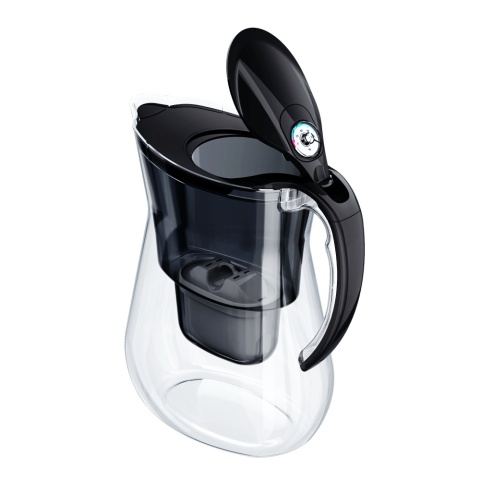 Dzbanek filtrujący Aquaphor LAGO + Wkład Maxfor+ CZARNY + 2 szczotki