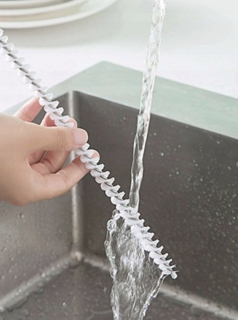 SZCZOTKA DO CZYSZCZENIA RUR ODPŁYWU ZLEWÓW BRODZIKÓW WANIEN WYCIOR UDRAŻNIA