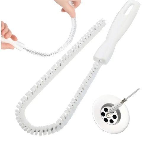 SZCZOTKA DO CZYSZCZENIA RUR ODPŁYWU ZLEWÓW BRODZIKÓW WANIEN WYCIOR UDRAŻNIA