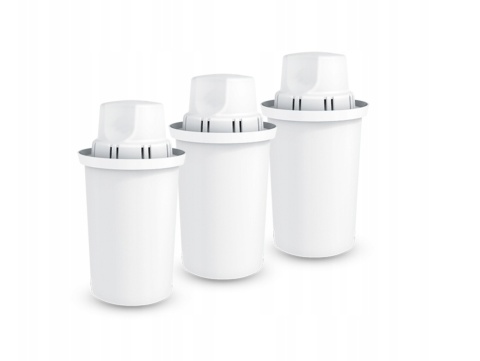 Szklany dzbanek filtrujący Dafi CRYSTAL LED 2l + 3 filtr Classic MAKOWY