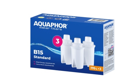 Zestaw Wkładów filtrujących Aquaphor B100-15 Standard - 3 szt.