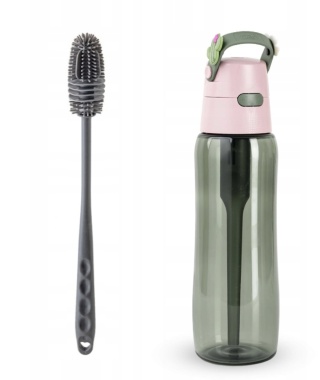 Butelka Filtrująca Dafi Różowa SOLID 0,7 GOODIE + FILTR Węglowy BTS + szczotka