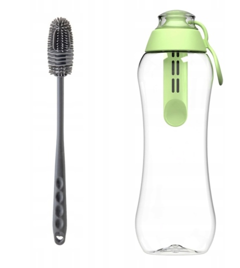 Butelka Filtrująca Dafi Soft 0,5 Pistacjowa z Filtrem Węglowym + SZCZOTKA