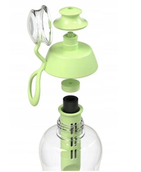 Butelka Filtrująca Dafi Soft 0,5 Pistacjowa z Filtrem Węglowym + SZCZOTKA