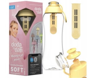 Butelka Filtrująca Dafi Soft 0,5 Yellow Butter z Filtrem Węglowym
