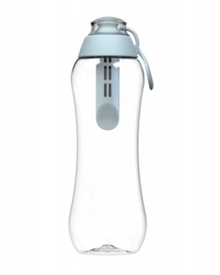 Butelka filtrująca DAFI SOFT 0,5L +1 (dove blue) - DODA Limited Edition + szczotka