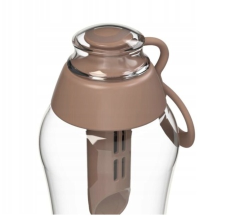 Butelka filtrująca DAFI SOFT 0,5L +1 (mocha mousse) - DODA Limited Edition + SZCZOTKA