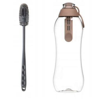 Butelka filtrująca bidon Dafi SOFT 0,7L Mocha Mousse + FILTR + SZCZOTKA