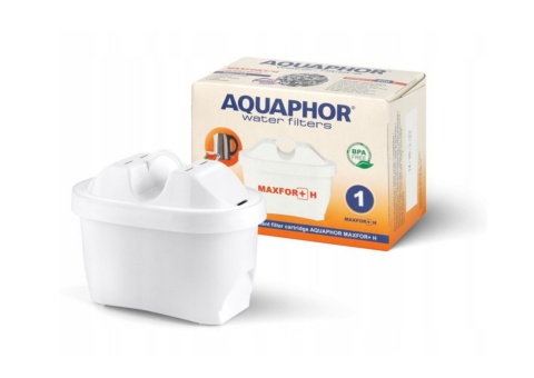 Dzbanek do filtrowania szklany Aquaphor Glass biały + 7 filtrów (4Mg+3H)