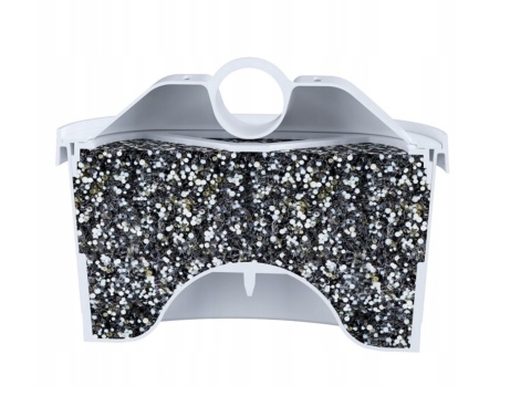 Dzbanek do filtrowania szklany Aquaphor Glass biały + 7 filtrów (4Mg+3H)