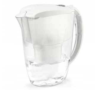 Dzbanek filtrujący AQUAPHOR JASPER 2,8 l + wkład Maxfor, BIAŁY